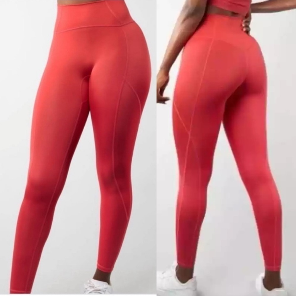 Buffbunny Eco line Leggings 7/8 Pink Sz XXXL